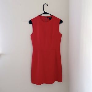 French Connection red dress.